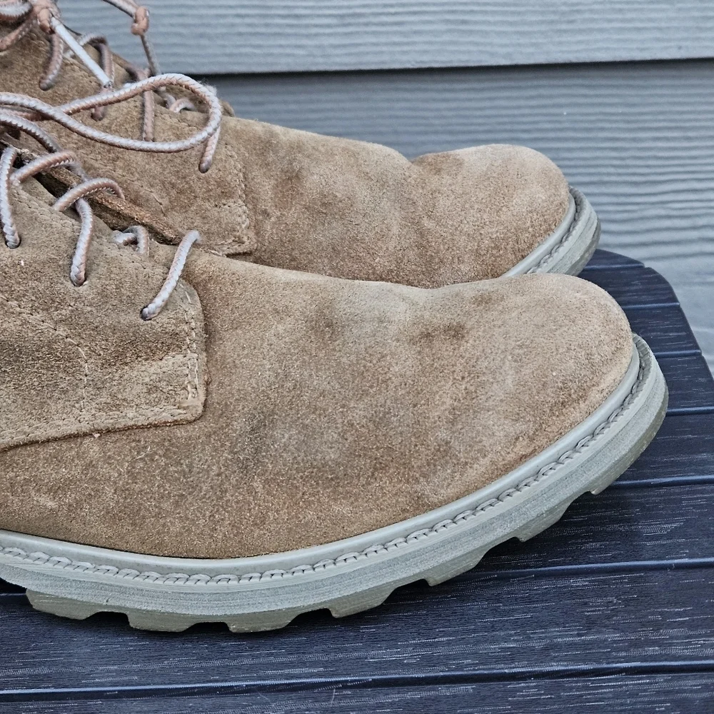 Sorel Madson II Chukka Men's Waterproof Boots Brown Suede Lace Up Shoes Size 8.5